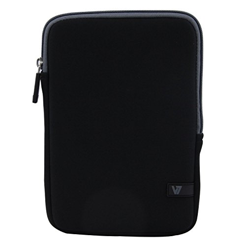 V7 Ultra Protective Sleeve for iPad mini and 8-Inch Tablets (TDM23BLK-GY-2N)