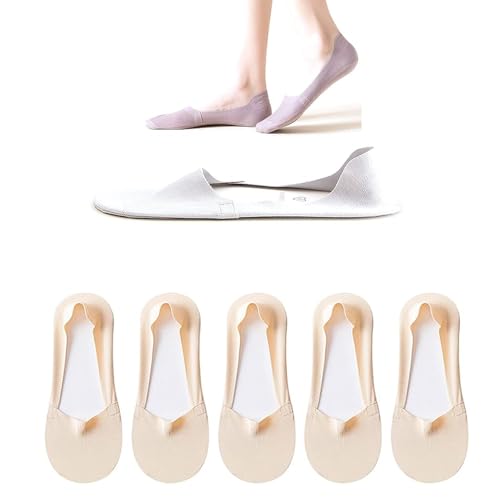 Fidragon Combed Cotton No Show Socks