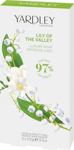 Yardley Lily of The Valley Savons 100 g 3 Pièces