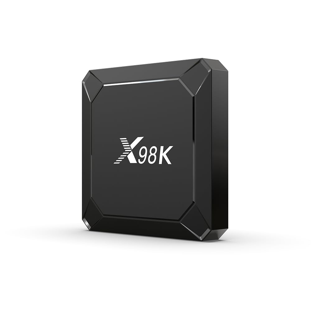 CHROX Boîtier TV Android 13.0, 4 Go De RAM 32 Go De ROM, X98 K Android TV Box 4K WiFi 6 avec RK3528A Quad-Core, Android Box 2,4 G/5 G WiFi Bluetooth 5.0 USB 3.0 TV Box Android,2gb+16gb