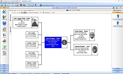Ahnenforscher 7 - Stammbaum und Ahnenforschung - Ahnenchronik für Windows 11 / 10 / 8.1 / 7 - Image 4