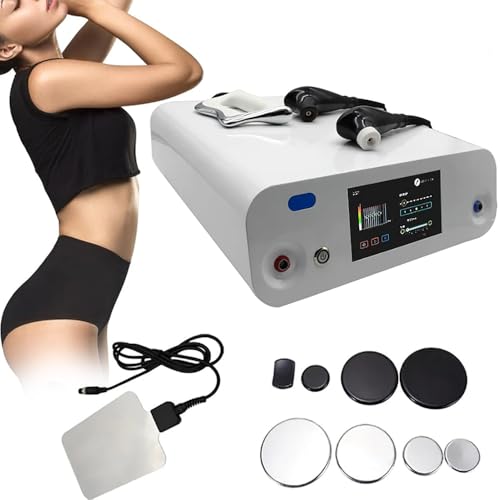 Equipo De Fisioterapia, Máquina De Belleza Adelgazante De 448 KHz con Mango Ret Y CET, Moldeador Corporal con Pantalla Táctil De 7 Pulgadas, para Reafirmar La Piel, Pérdida De Peso, Alivio del Dolor