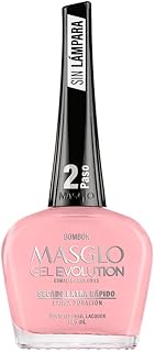 MASGLO Gel Evolution – Nail Polish No UV/LED Lamp Needed, Fast-Drying, 12-Day Wear, 14-Free Formula, High-Gloss Finish, vegan (0.5 oz)