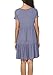 levaca Womens Summer Casual Dresses Beach Coverup Loose Short Sleeve T Shirt Dress 2025 Midi Sundress Day Break XL