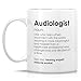 Retreez Funny Audiologist Mug - Hearing Expert - 11 Oz Ceramic Coffee or Tea Cup - Humorous Gift for Ear Doctors, Hearing Specialists, Audiology Students, and Ear Care Professionals - Graduation Gift