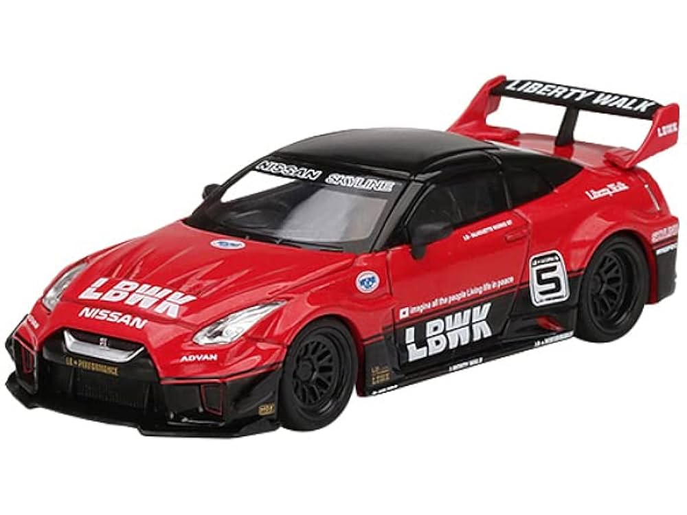 Buy 35GT-RR Ver.1 RHD LB-Silhouette Works GT LBWK Red
