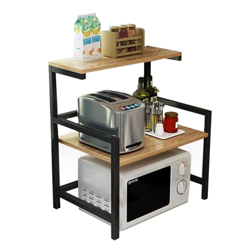 Image of CANCRI 33600 D Series 3-Layer Microwave Stand, OTG Stand, Oven Kitchen Storage Shelf, Counter Top Spice Rack, Multipurpose Rack, Toaster Grill Organizer...