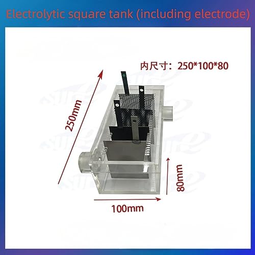 WEAREONE Electrochemical electrolyzer Tubular ru-Iridium electrolyzer ion-Film electrolyzer Ru-Iridium Electrode Assembly (Electrolytic Square Tank (Including Electrode))