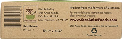 Star Anise Foods Brown Rice Gluten Free Noodles With Green Tea - 24 Servings, 8.6 Oz. Per Box, Pack Of 6 Boxes, Pho Noodles Vietnamese, Pad Thai Noodles #TOP7