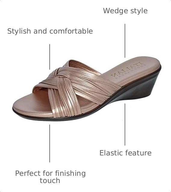 Image of ITALIAN Shoemakers Women's Saylor Wedge Sandal