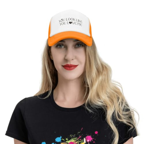 Image of Funny Trucker Hats,Trucker Hat Baseball Cap for Women Snapback Adjustable Hat Humor Gift Men