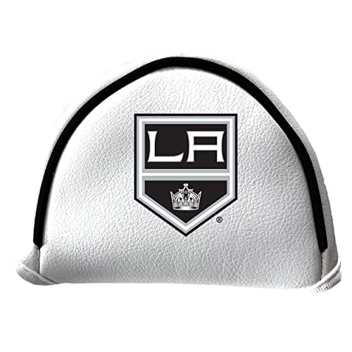 Team Golf NHL Putter Cover - Mallet White, Fits Most Mallet Putters, Easily Slips on and Secures with Hook-and-Loop Fastener Closure