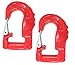 Mytee Products (2 Pack) Round Sling Hook, Red, 13,200 lbs WLL