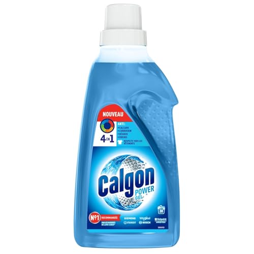 CALGON – Gel Anti-Calcaire 4 en 1 Puissant, Protection et Brillance Durable (Flacon 1,5L) - Lot de 2 - vendu par Lot