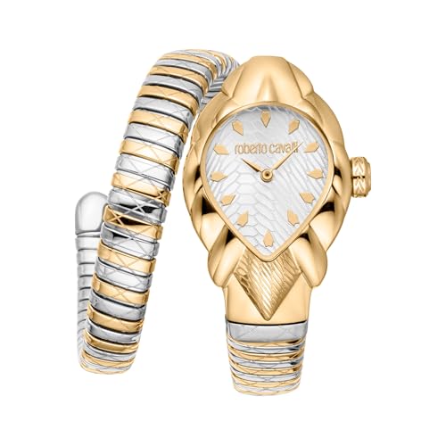 Imagen de Roberto Cavalli Reloj Analógico para Mujeres de Cuarzo con Correa en Acero Inoxidable RC5L110M0065