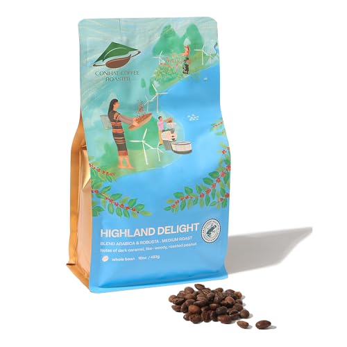 Conihat Whole Bean Coffee - Vietnamese Premium Arabica & Robusta