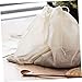 ABOOFAN 6pcs Soup Bag Filter Bag Industrial Filter Reusable Drawstring Pouches for Decocting Medicine Tea Spices