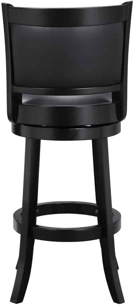 Boraam Augusta Stool, Bar Height, Black