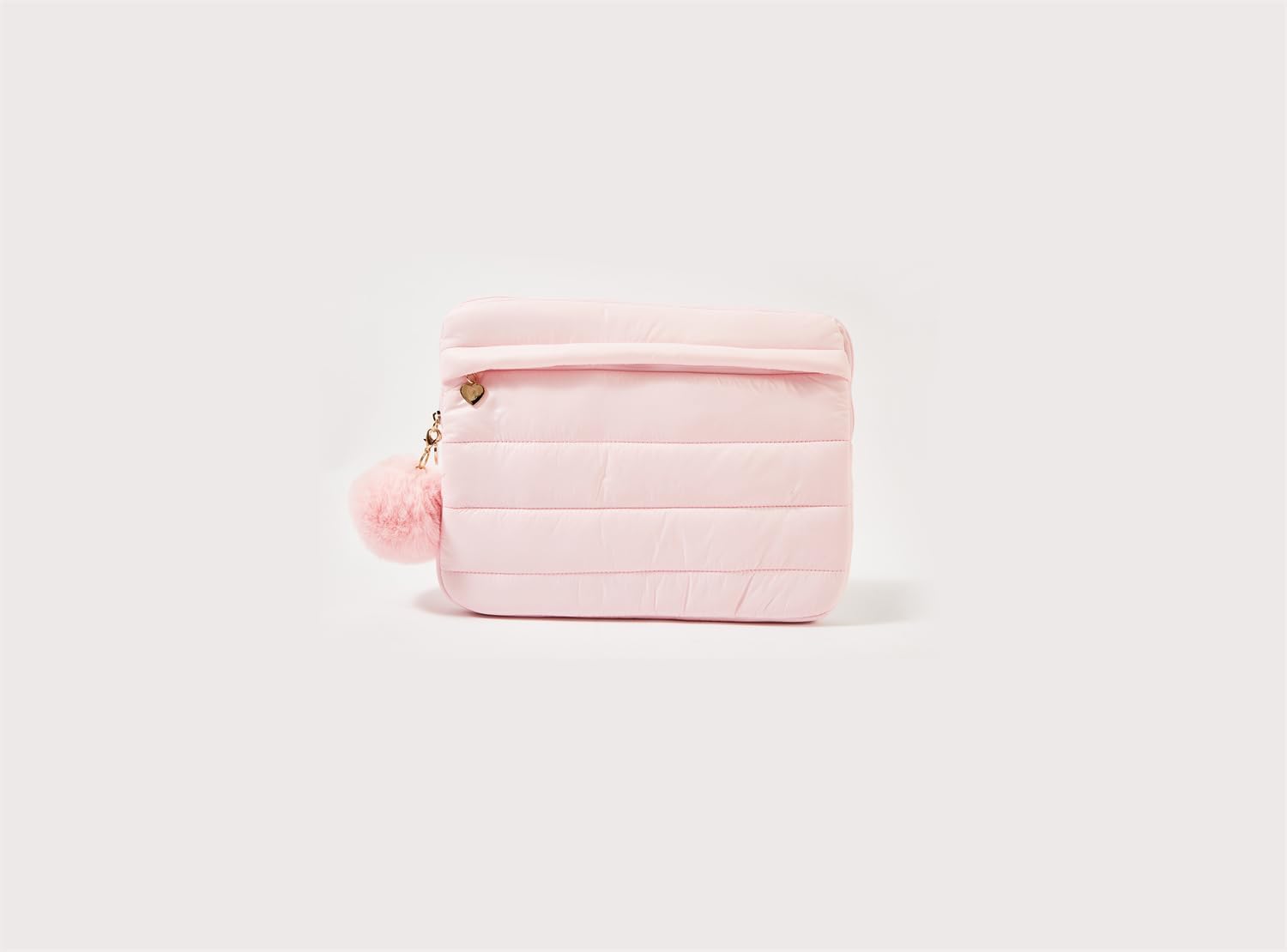 Baby Pink 14 Inch Laptop Sleeve - Cloud Series, Water-Resistant, Organized Storage, Lightweight, Ideal for Travel and Commuting (14 Inch)