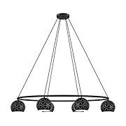 EGLO Висяща лампа Cantallops, 6 светлинни висящи...