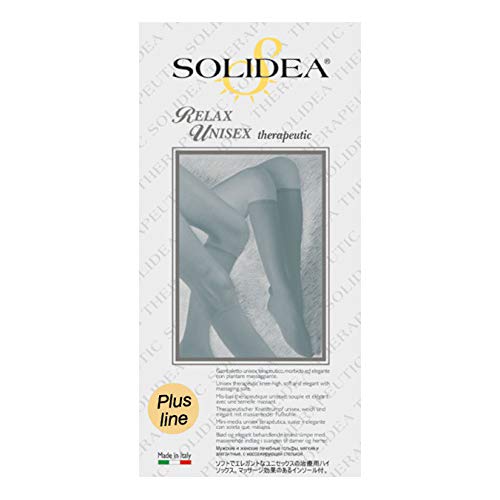 Solidea Gambaletti NATUR Classe 3° RELAX UNISEX Ccl. 3 Plus Line Punta Aperta 34/46 mmHg art. 0460C8 Size S