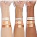 ColourPop Lite Stix Cream Highlighter - Blendable Highlighter Makeup with a Luminous, Dewy Finish - Long-Lasting Formula and Easy On-The-Go Application - Glazey (0.33 oz)