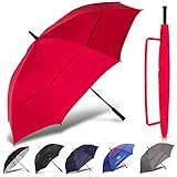 Procella Golf Umbrella Windproof Large 62 inch Waterproof - Automatic Open - Portable - for Men and Women