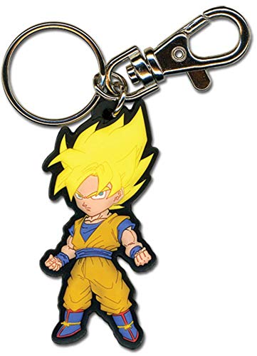 Great Eastern Entertainment Dragon Ball Z SS Goku Porte-clés en PVC