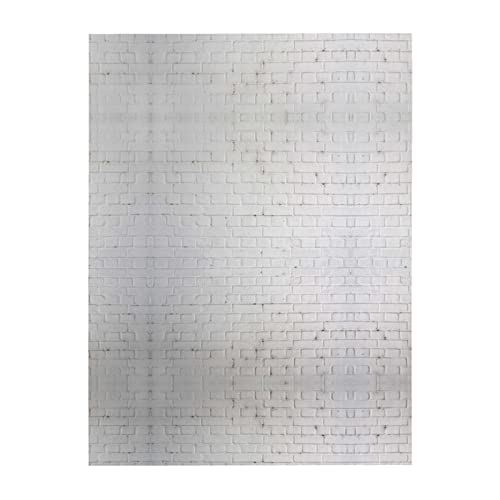Nappe brique blanche rectangulaire imperméable 137x183 nappe de table extérieur - 7