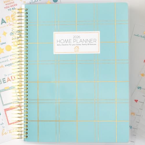 PPP Home Planner 2026 | 12-Month Weekly Calendar (Sunday Start)