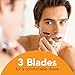 BIC Comfort 3 Refillable Men's Razor, Ideal for Father's Day, Perfect Razor Gift Set with 3 Blade Razors, Pack of 14 Refill Cartridges