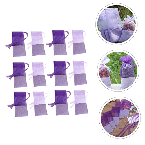 24 bolsas sachet de lavanda en organza para auto y hogar miniatura 3