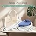 6 Pack Dust Bags for Handbags, Shoe Dust Bags for Purses, Silk Cotton Purse Cover Storage Bag(White, M-19.6 × 15.7 in)