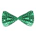 SeasonsTrading Green Sequin Bow Tie ~ Fun Costume Party Accessory (STC12061)