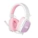 Produktbild SADES [Angel Edition] DPOWER Over-Ear-Gaming-Headset, 3,5 mm Klinke, Stereo-Headset mit Mikrofon, Geräuschunterdrückung, für Nintendo Switch, PS4, Xbox One, Computer