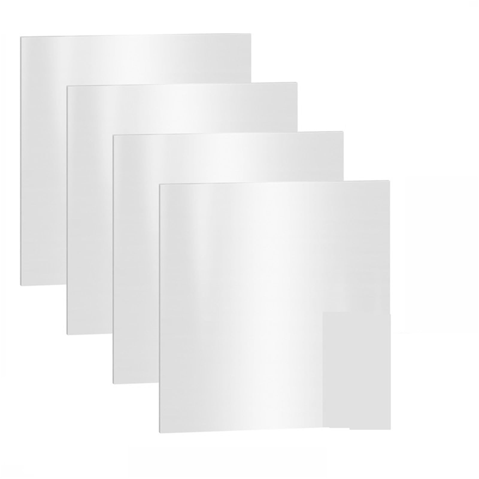 Plaque acier inoxydable 200x200mm induction durable et saine sans aucun revêtement