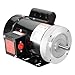 VEVOR 1HP Electric Motor 1725 RPM, AC 115V/230V, 56C Frame, Air Compressor Motor Single Phase, 5/8