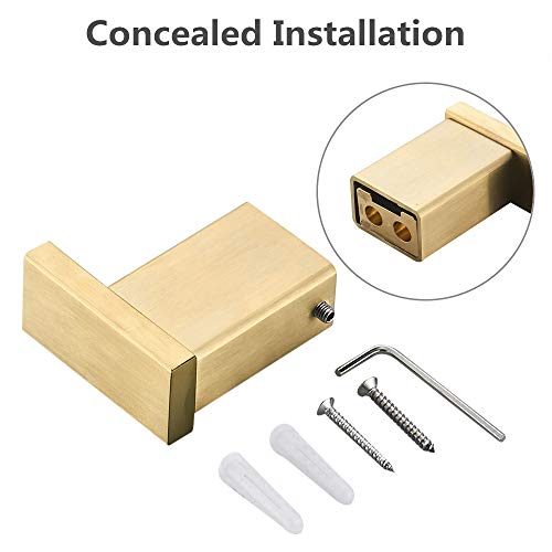 WOMAO Appendiabiti a Parete con Gancio, Robe Hook