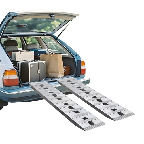 Rampas plegables de aluminio para carga 60x12 pulgadas miniatura 1