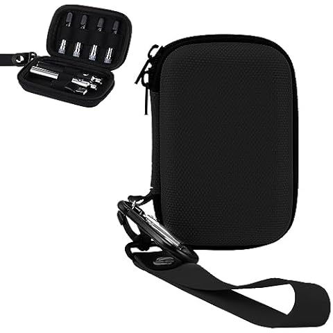 BIU-BOOM EVA Hard Case Ally & its Accessories Carrying pen case[Only Case ],Battery Organizer Storage Bag, Battery Charger Accessories .Carabiner or Lanyard,Charger,Kit Cover