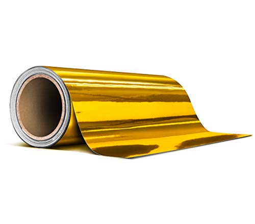 Ruban vinyle chromé doré VViViD 15,2cm x 9,1m pour habillage de voiture