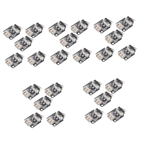 iplusmile 25pcs Micro Printer Accessories for Printer Mechanical Endstop Limit Switch Micro Limit Switch
