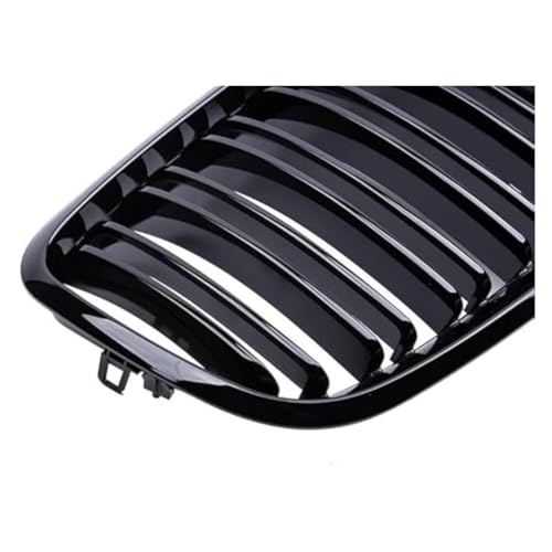 Calandre double lattes noir brillant pour grille de course avant X5 E70 X6 E71