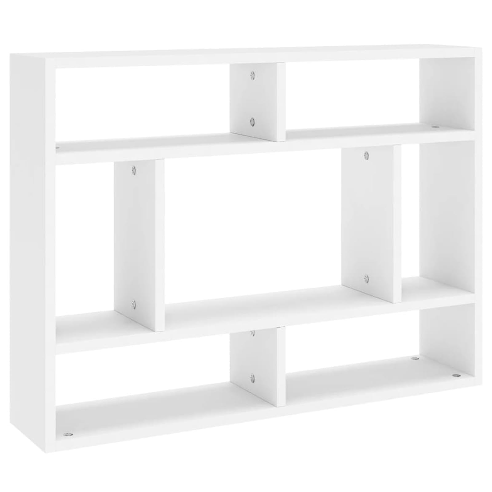 ShGaxin Estantería de Pared, Estanteria Pared, Estanteria Baño, Balda Pared, Baldas Flotantes, Estante Cocina, Baldas Cocina, aglomerado Blanco 75x16x55 cm