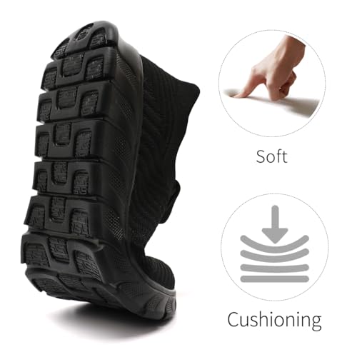 Womens Walking Shoes Slip on Sneakers Running Sports Athletic Workout Tennis Gym Non Slip Work Casual Fashion Fitness Breathable Lightweight Comfortable Mesh Soft Shoes4
