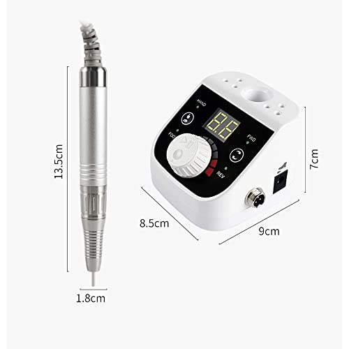 Taladro eléctrico profesional para uñas 35000 RPM miniatura 2