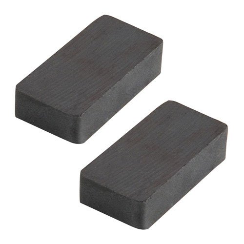 WOLFPACK5411125 Pack of 2 Rectangular Ferrite Manets (40x20x10mm)