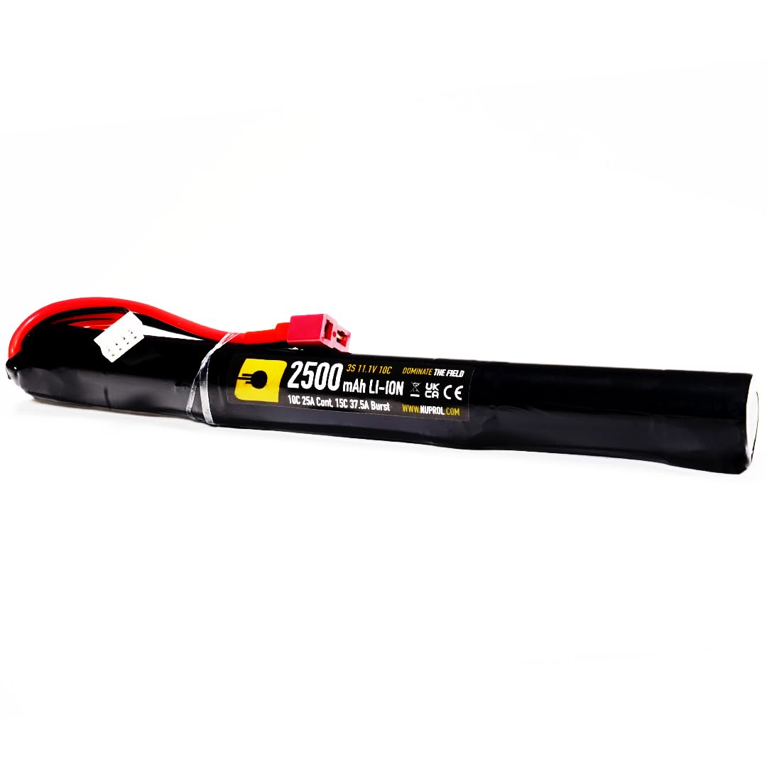 NUPROL Power - 11.1v Li-Ion 2500mAh 3S Deans [Rate 10C @ 25A] [Burst 15C @ 37.5A] - Stick