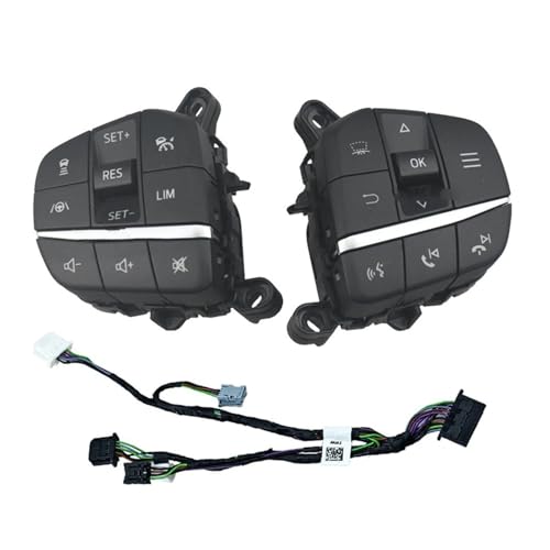 Bouton volant multifonction Ford Focus MK4 et Fiesta 2019-2021 avec régulateur de vitesse CAN LIM