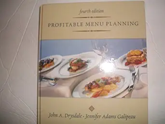 Profitable Menu Planning, 4th Edition - Instructor's Manual - img